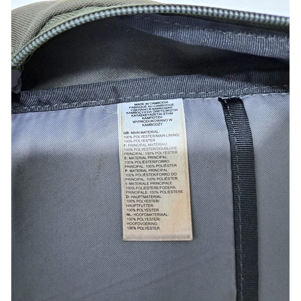 North Face Vault Frog Camo Laptop Backpack Utility Brown Green School Tactical